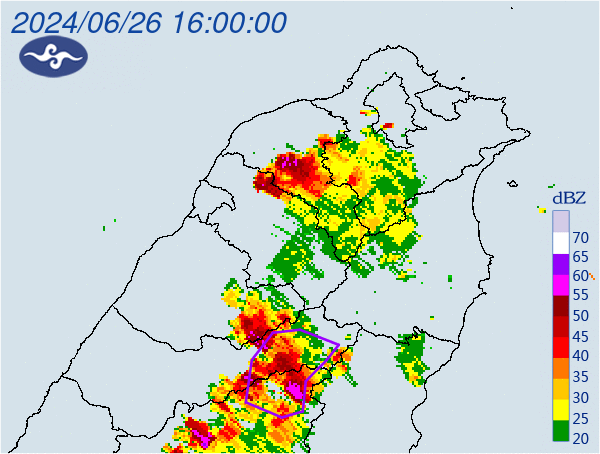 快訊/台中、南投注意！午後雷雨狂下1小時　慎防低能見度、9級強陣風