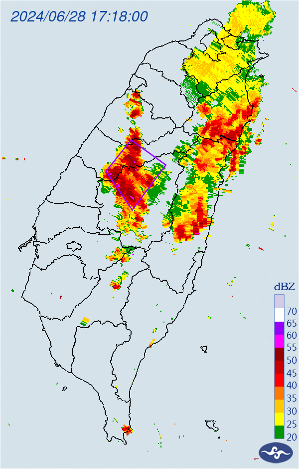 快訊/國家警報又響！大雷雨游擊3縣市　台中發布山區暴雨告警
