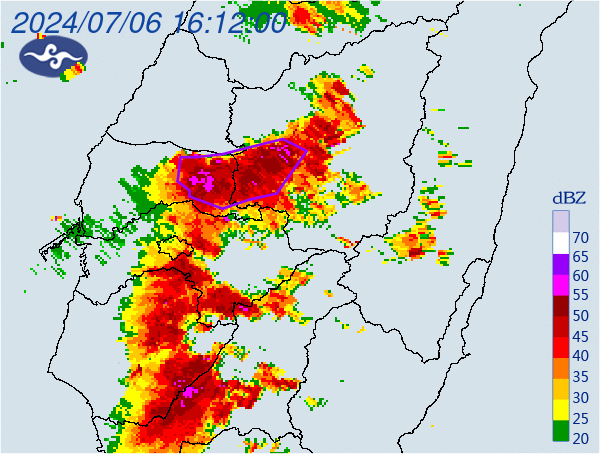 快訊/3地區大雷雨狂炸！持續1小時　慎防9級強陣風、冰雹