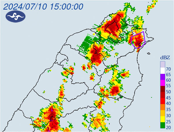 快訊/新北、桃園暴雨狂下「國家警報大響」　虎豹潭警戒到傍晚17:09