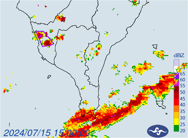 快訊/午後雨彈戰機往南移！大雷雨轟炸高雄市　慎防9級以上強陣風