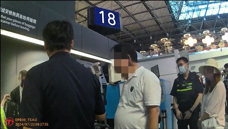 快訊/「我行李裡有手榴彈」7旬翁桃機託運開玩笑　可罰百萬
