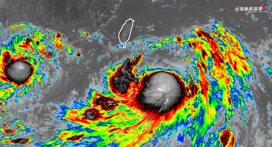 影響時間拉長！中颱凱米「登陸3縣市」機率逾半　猛烈雨勢至少2天半