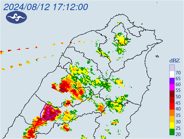 快訊/國家警報響！大雷雨襲台中　北北基桃「17縣市」大雨提防強風