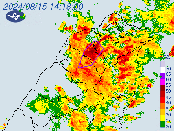 快訊/全台雨彈轟炸！新北「4區」淹水警戒　樹林、土城同列二級