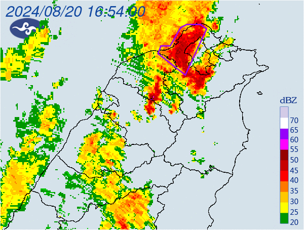 快訊/下班注意「士林暴雨警戒2小時」　雷雨開轟北北桃