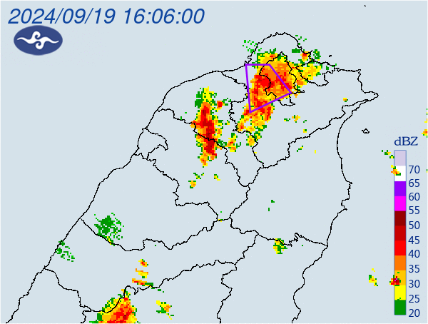 快訊/下班帶傘！雷雨殺到雙北「列12區域警戒」　雨勢持續到傍晚