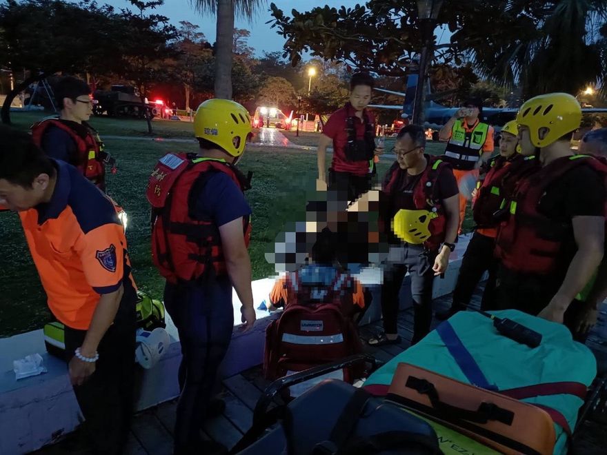 網紅打卡景點出事！台南德陽艦21歲男落海獲救上岸　還活著