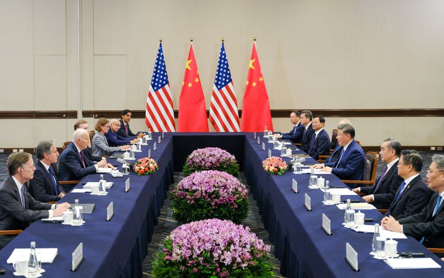 拜登晤習近平強調美「一中政策」不變　籲北京停止在台灣周邊軍演