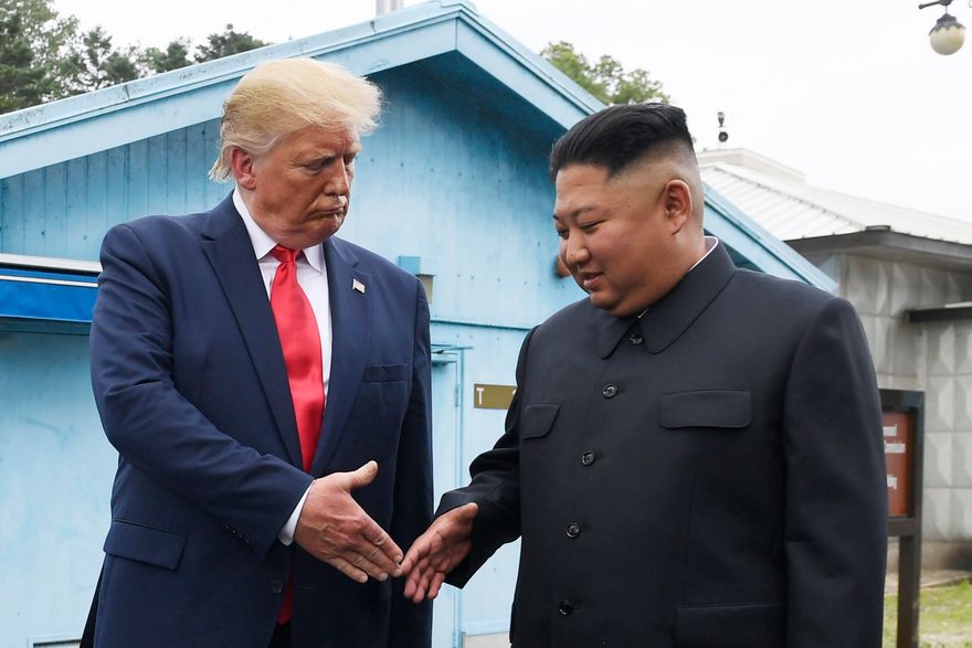 釋善意？川普罕稱北韓「擁核國」　稱「金正恩會歡迎我回來」