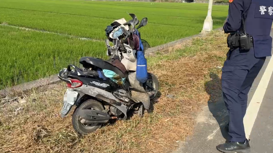 雲林詭死車禍！女騎士「突逆向撞小白」車全毀身亡