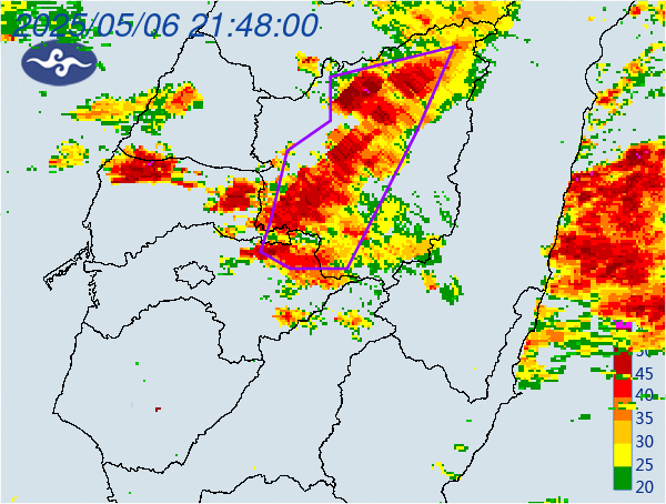 午夜雨彈續炸！雲嘉南大雷雨　留意雷擊與土石流