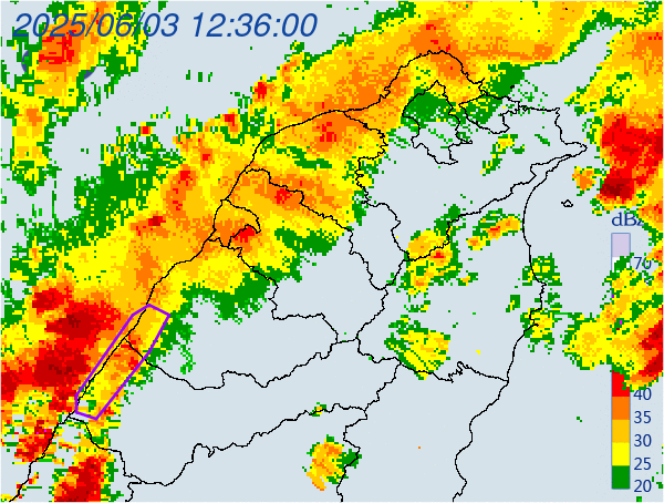 雨區移往中部！大雷雨開炸2縣市　持續1小時
