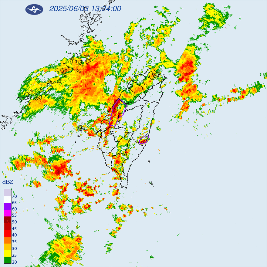 全台雨彈狂炸！18縣市大雨特報　本島只剩台東未「淪陷」