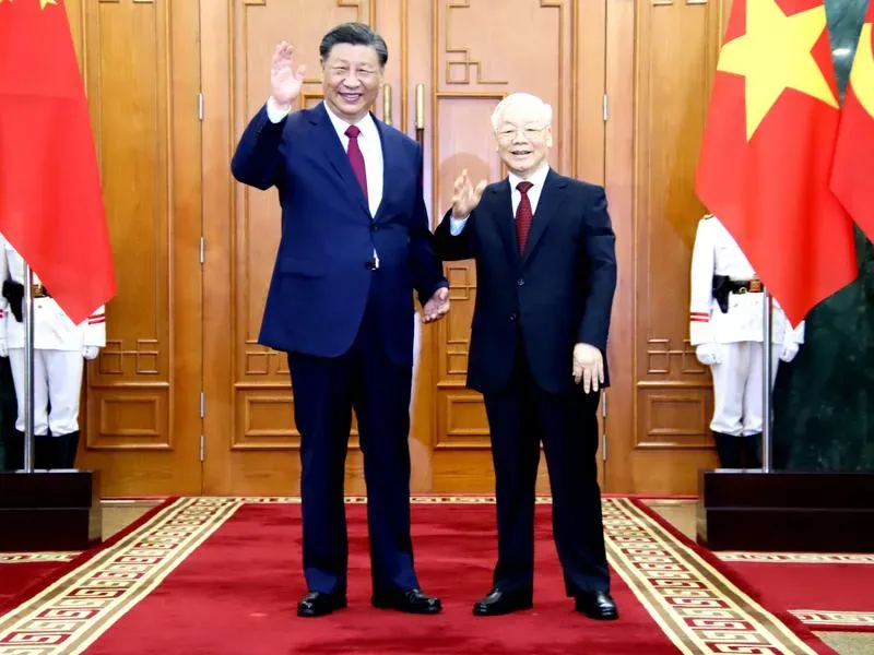 習近平與越共總書記會談！宣布中越關係升級為命運共同體