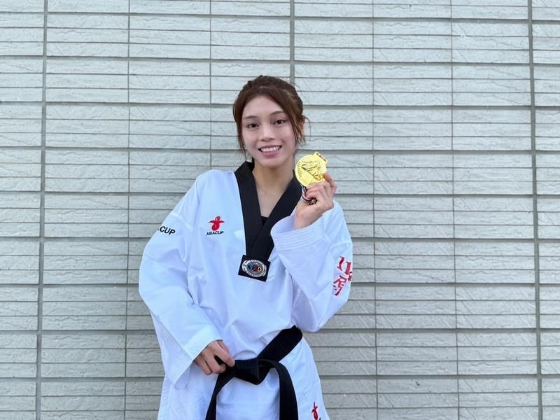 靠意志力硬撐！跆拳道「女戰神」蘇柏亞全運會締造5連霸