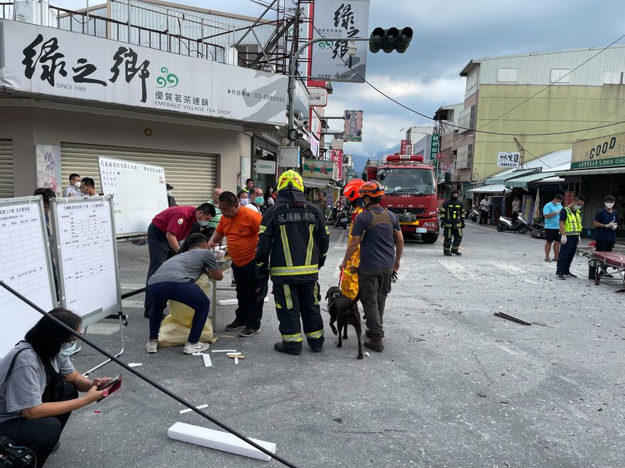 台東6.8強震／玉里明起停班課　救援隊持續開赴花蓮