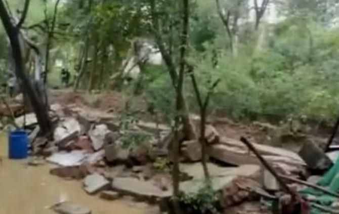 影／危牆倒塌「9工人遭埋」罹難！南亞連日暴雨釀災　當局證實：已有近50人死亡