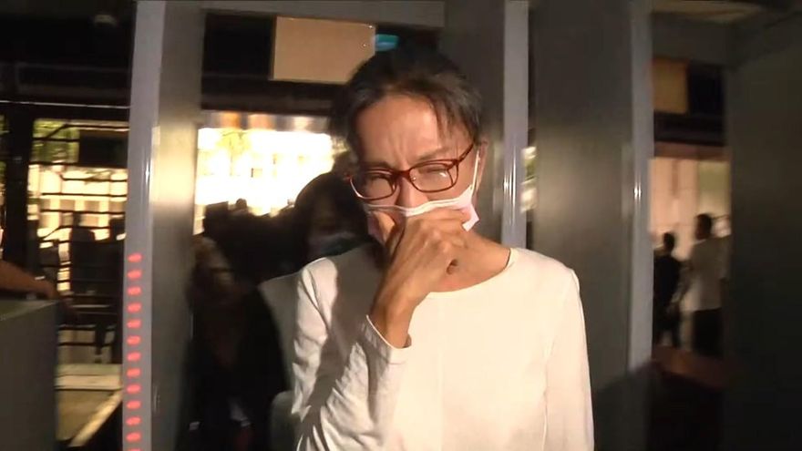 【影】張淑娟怒告周玉蔻首開庭！現身北檢畫面曝光