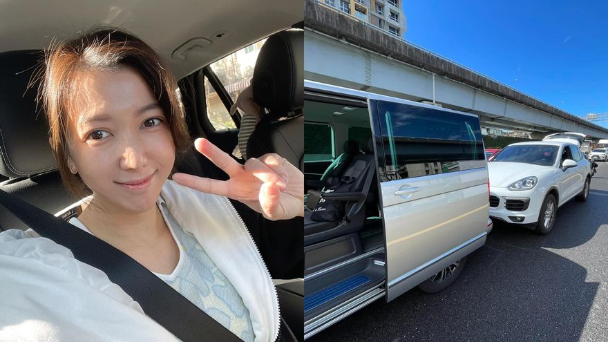 2個月前才車禍！女星又遇「高速公路追撞」傷勢曝　直擊驚險事故現場