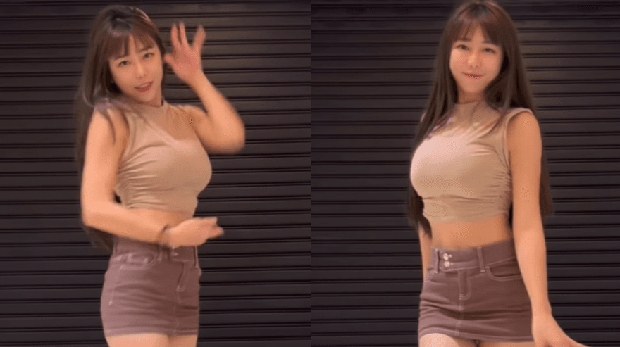 「真人版娜美」不藏了！穿短版跳熱舞　扭腰擺臀UU超晃…羞喊：迷你裙姊姊已上線