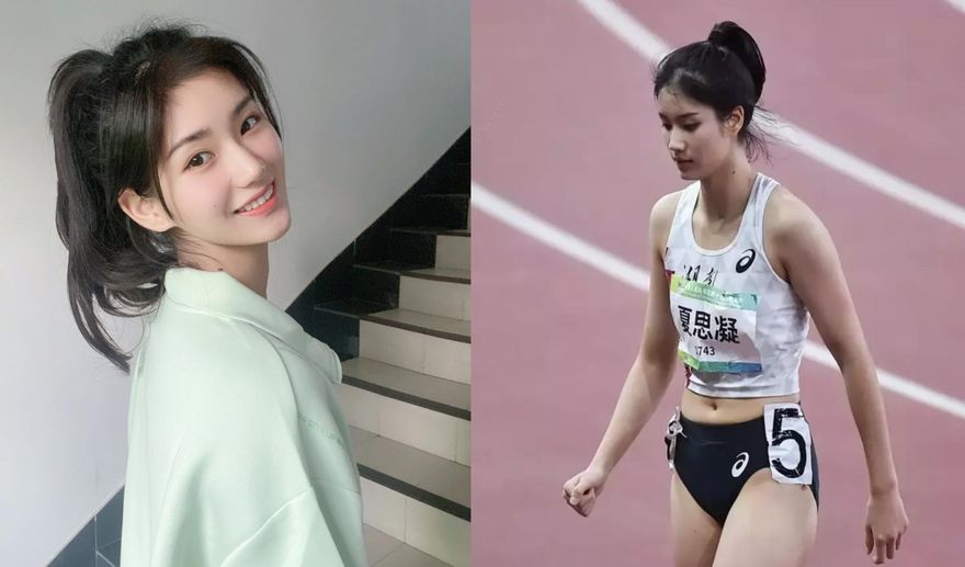 IU級顏質「女劉翔」　18歲夏思凝　田徑場上美出新高度