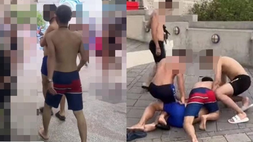 馬拉灣「阿伯偷拍比基尼妹」遭4男架住！律師：公開場合影像應未觸法