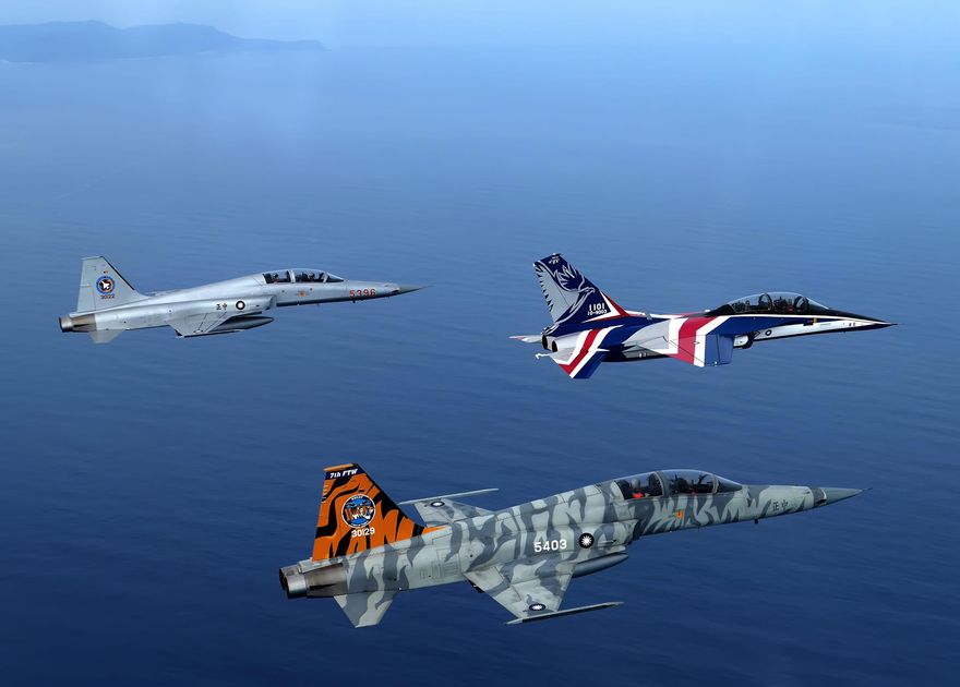 戰機衝場飛越總統府！國慶全兵力空中預演展開