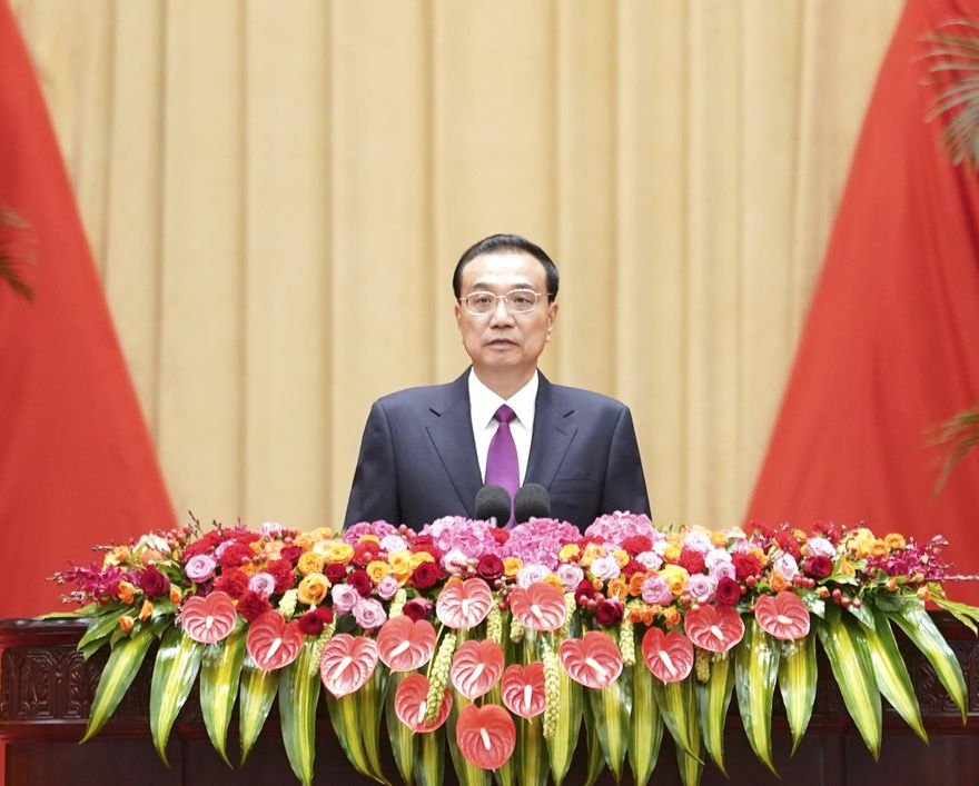 大陸十一國慶/李克強：貫徹新時代黨解決台灣問題的總體方略