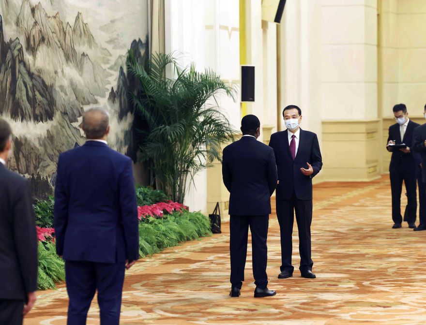 大陸十一國慶/李克強會見多國使節：開放大門只能擴大