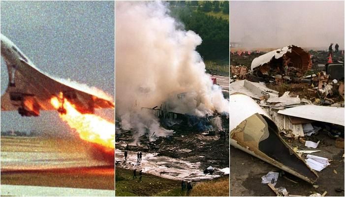 空中解體翻肚墜機！「起飛1分鐘墜毀」遭火海吞噬　113人慘陷濃煙淪焦屍