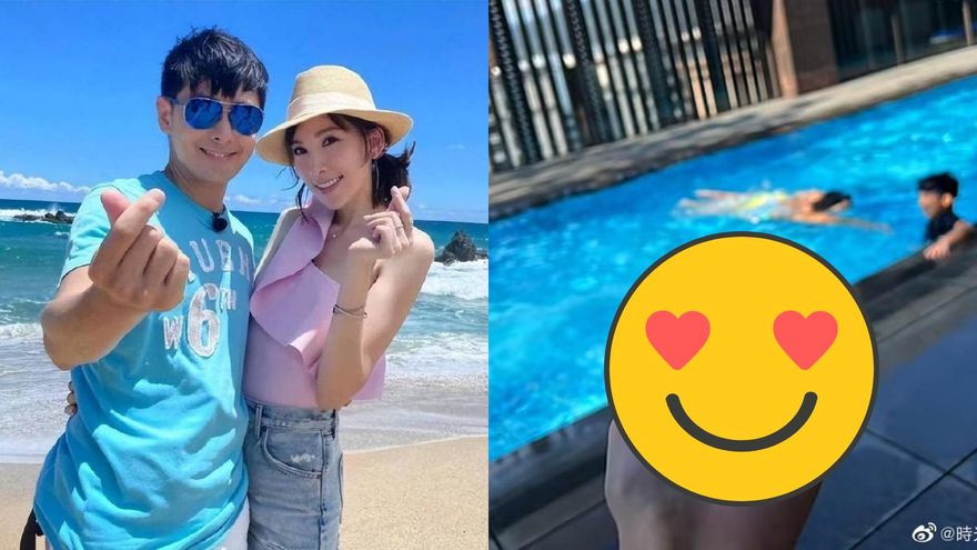 林志穎愛妻曬兒戲水…網揪1細節瘋猜「有第四胎」？陳若儀「3符號」回應了