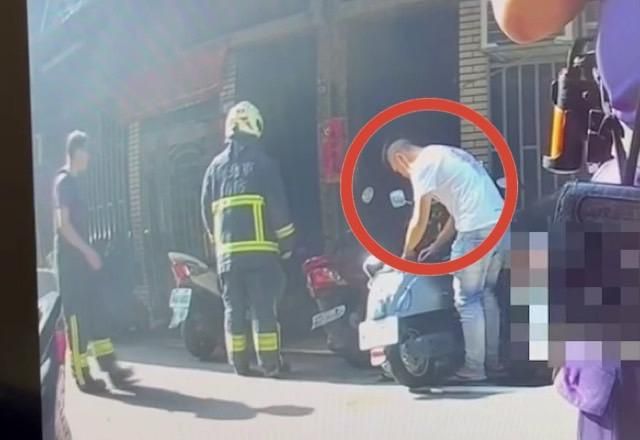 父子起口角動「真火」　兒氣不過燒老爸機車　阿嬤急報案