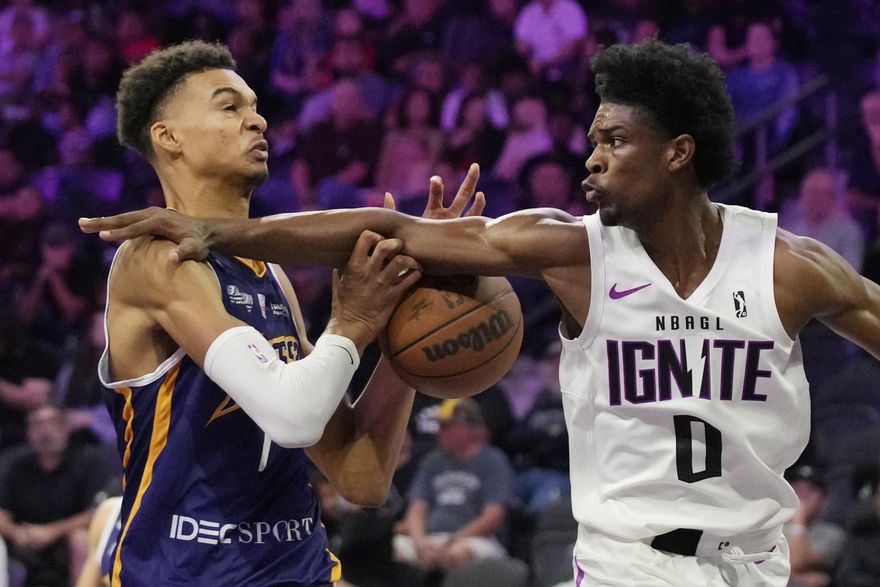 NBA狀元榜眼之爭！2新秀天賦炸裂　詹皇、船長賭城觀戰