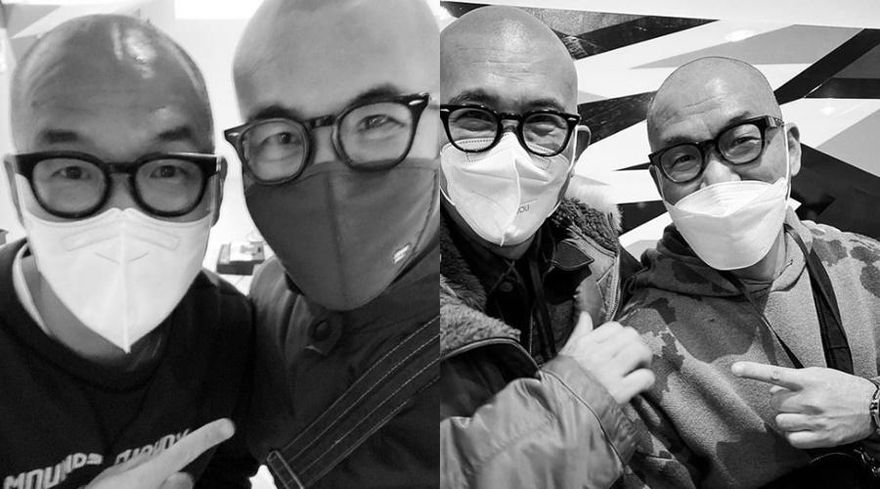 招牌黑框眼鏡、連光頭都同款！南韓漫畫大神猝逝　具俊曄黑白照哀悼：安息吧，離去的人…