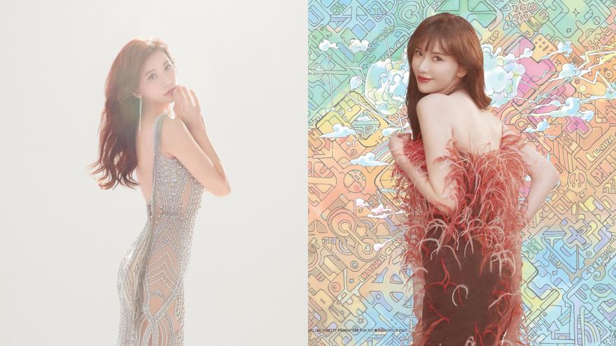林志玲華麗回歸！當媽後「第1本年曆」大秀美背　透視裝上陣「雪白渾圓險外洩」網暴動
