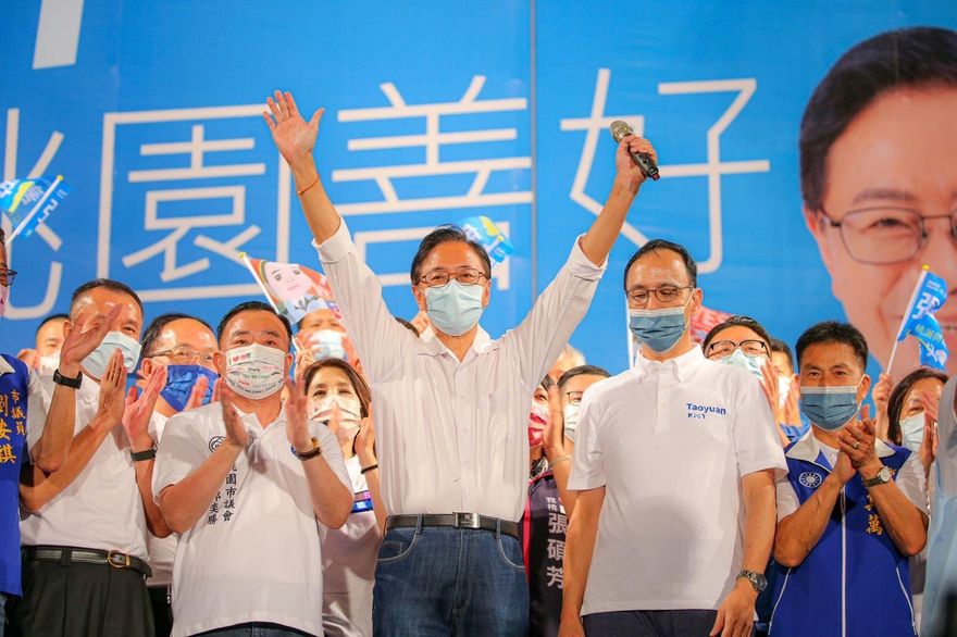 張善政桃園造勢空蕩蕩? 這張空拍圖太驚人
