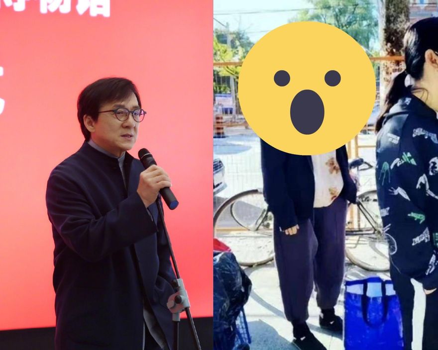成龍完全拋棄母女倆？民眾目睹小龍女「排隊拿免費食物」近況曝　網看傻：穿得像流浪漢