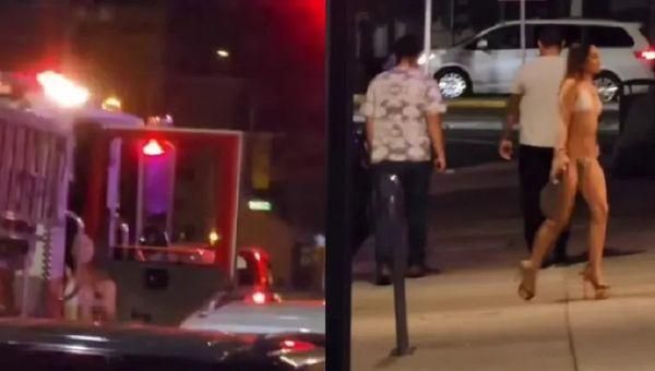 影/好想色色！打火英雄上班忍不住　脫衣舞孃消防車上幫「滅火」