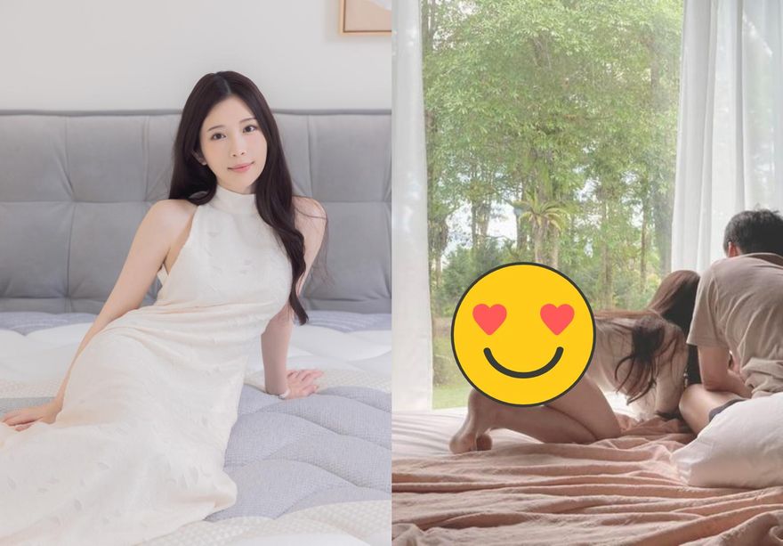 才曬上空照道歉…雞排妹「只穿小丁露蜜臀」尺度破表！「邪惡姿勢趴床」網暴動：人間極品