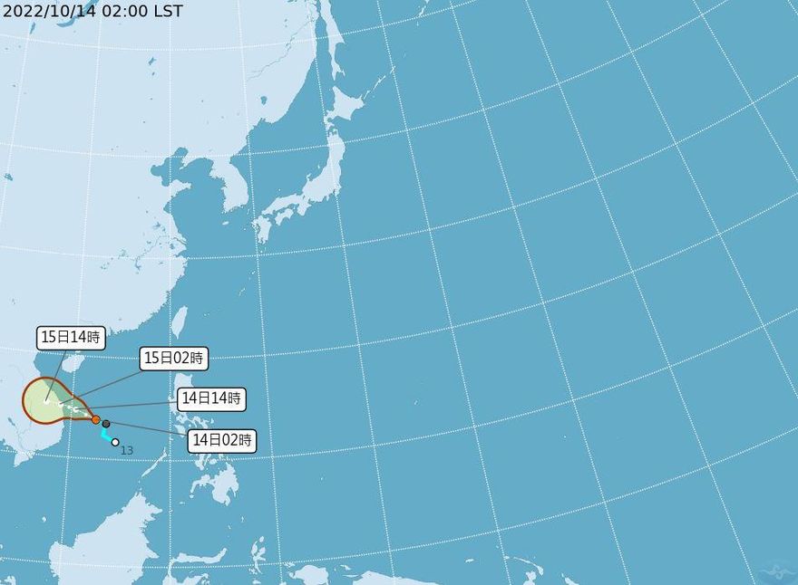 致災雨報到2區迎雨彈！「桑卡」最快今成颱　明轉濕冷→轉晴回溫時間曝