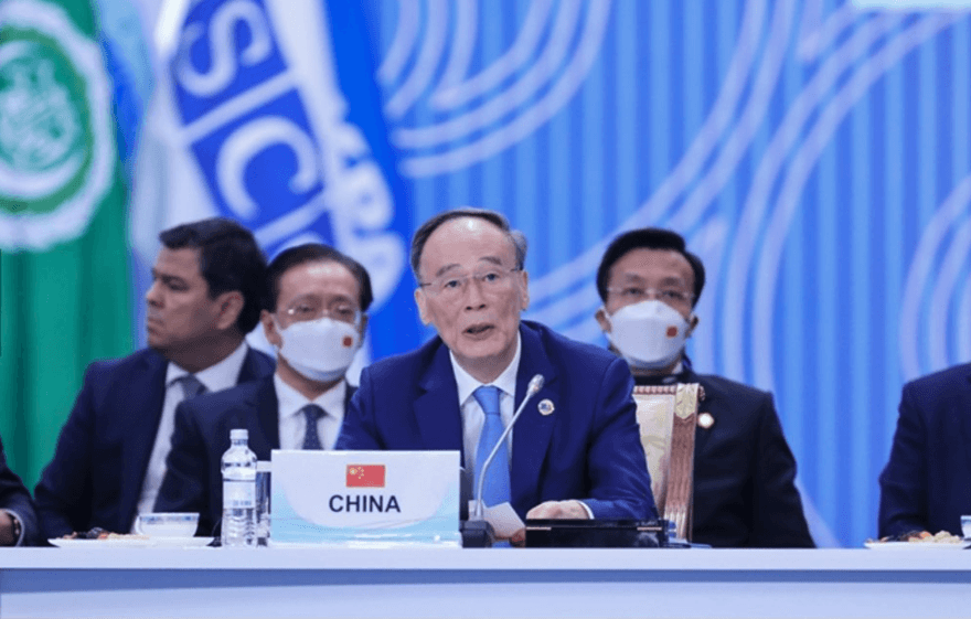 中共20大/深刻領悟「兩個確立」大陸國家副主席王岐山：實現「中華民族偉大復興」