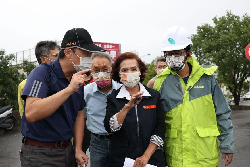 研議對策！宜縣大雨成災　林姿妙視察蘭陽大橋及縣內災區