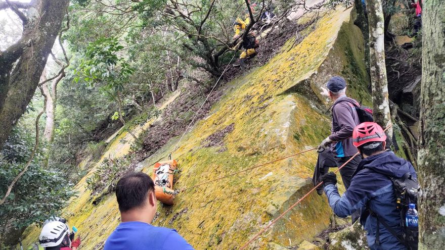 影/找到遺體了！桃園6旬男獨攀「神仙縱走」墜150公尺山谷亡