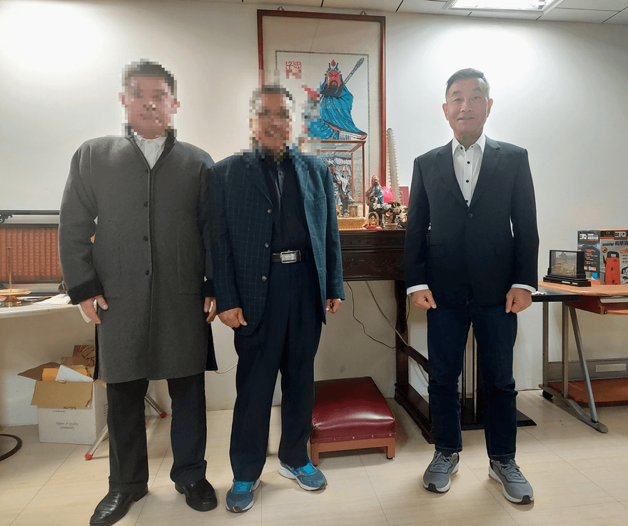 萬華青山宮槍手交友廣闊！影視大亨許安進看著他長大…合照曝光