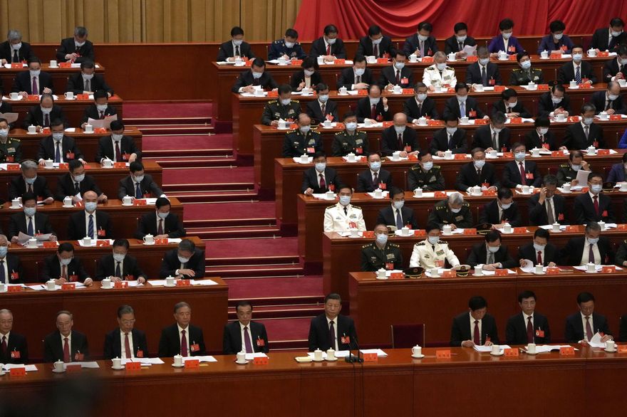 影/中共20大/習近平親宣閉幕　「反對台獨」寫入中共黨章