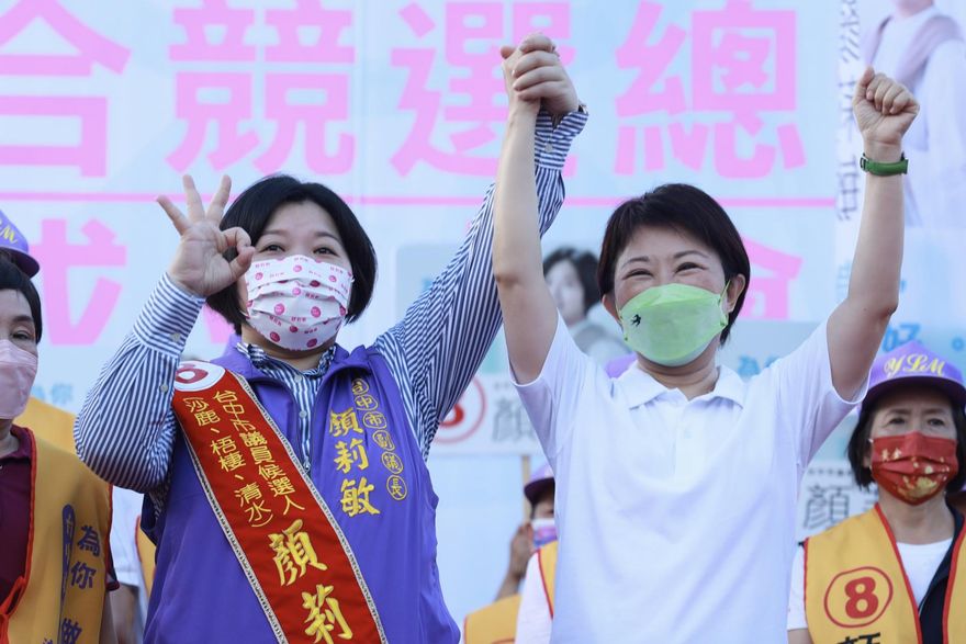 顏莉敏競選總部成立　盧秀燕籲支持認真打拚的副議長