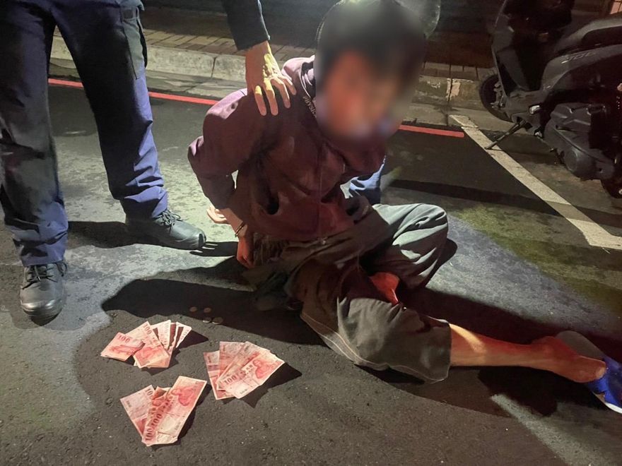 搶早餐店愛心零錢箱　白目男不到半小時遭警逮回