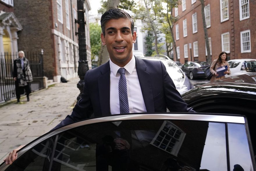 快訊/選舉結果出爐！前財長蘇納克當選英國新任首相