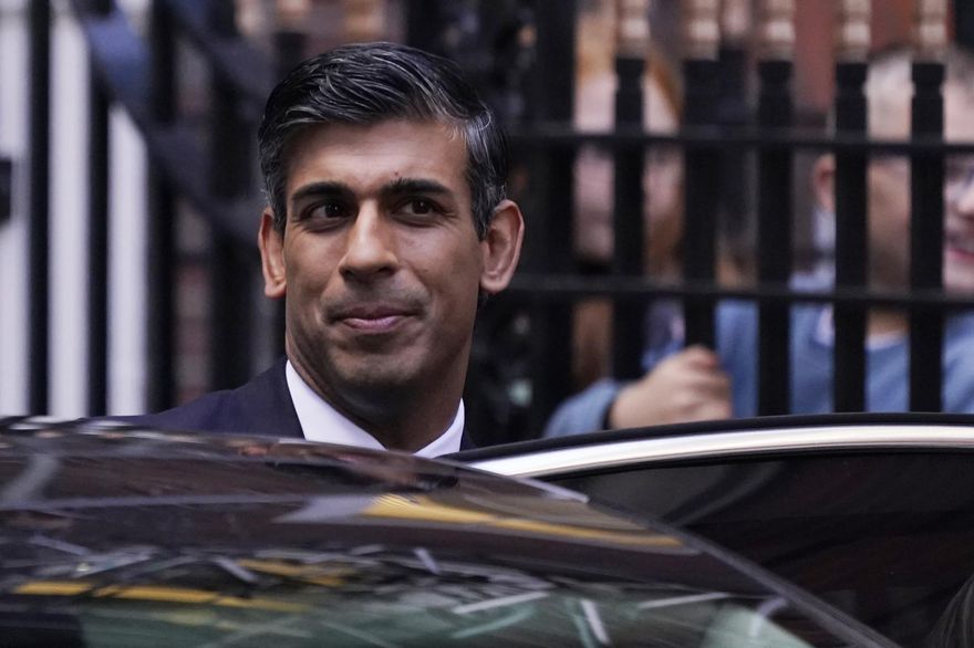 蘇納克確定接任英國首相　特拉斯發文祝賀